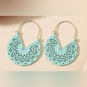 Baby Blue Chic Earrings